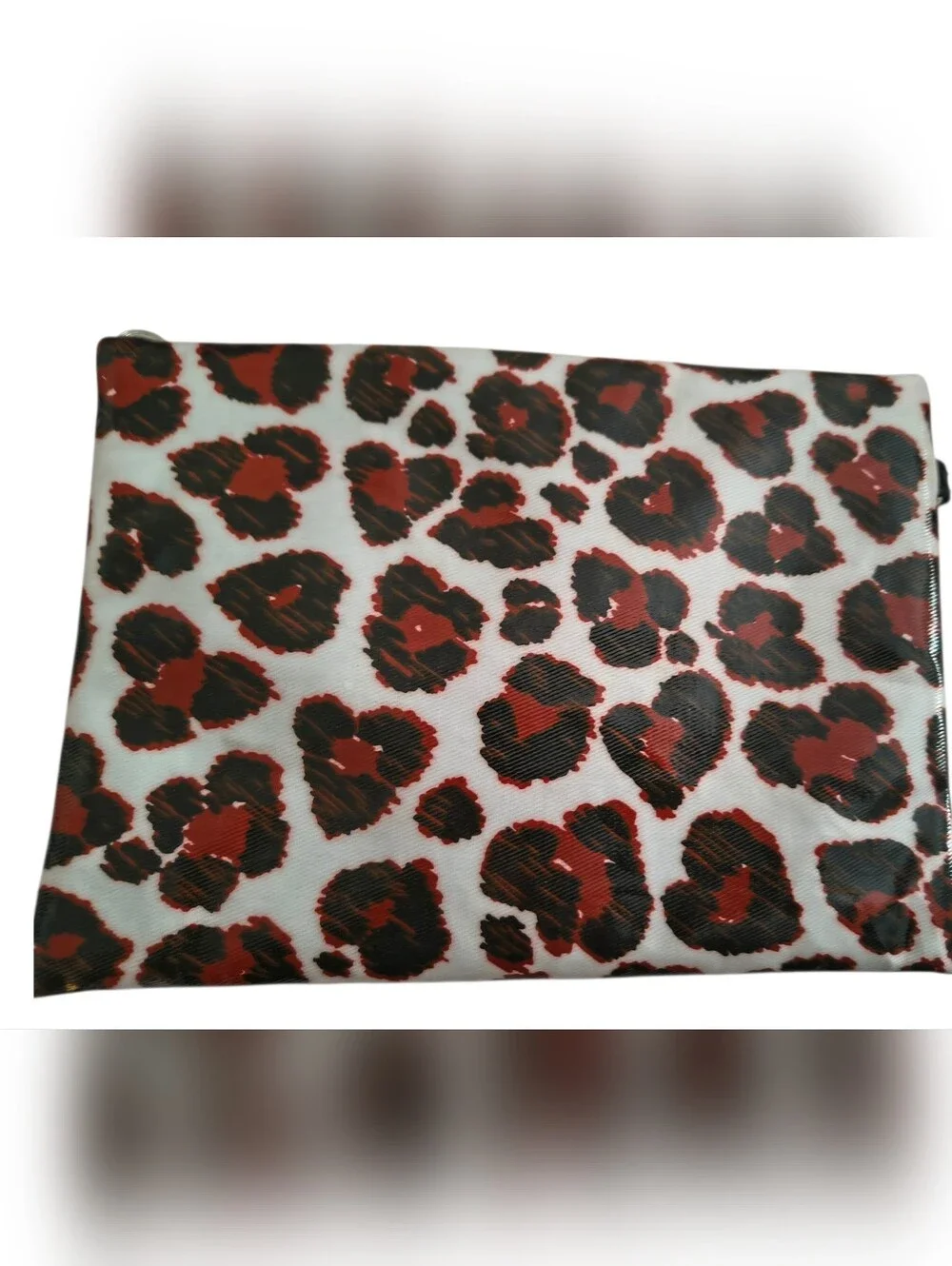Brighton Coated Leopard Print Wristlet/Clutch